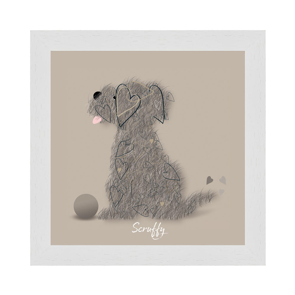 Scruffy the dog print