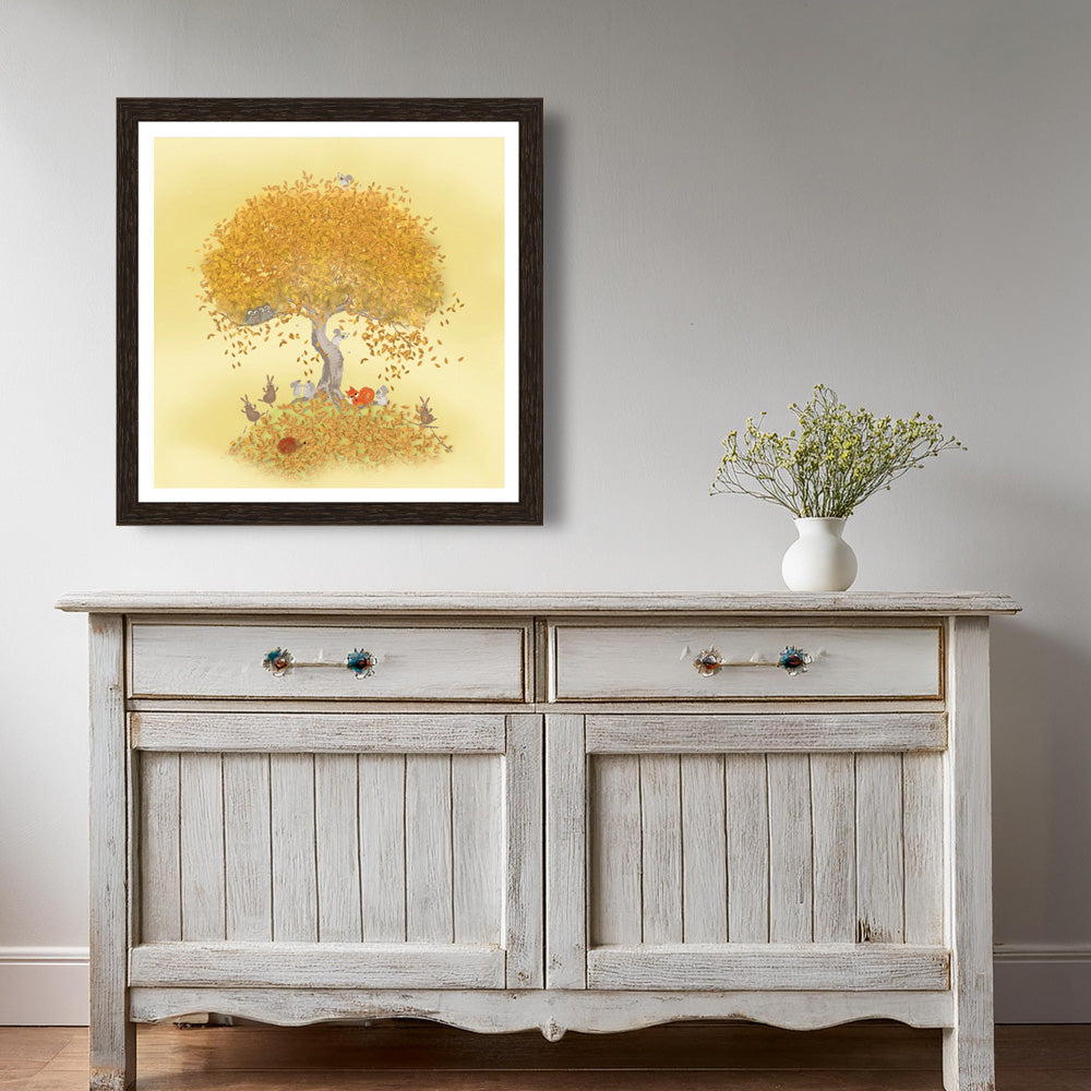 The Friendly Forest print