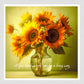 Sunny Sunflowers print