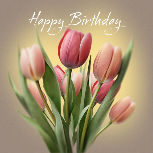 Birthday Tulips