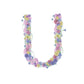 Letter U wildflowers print