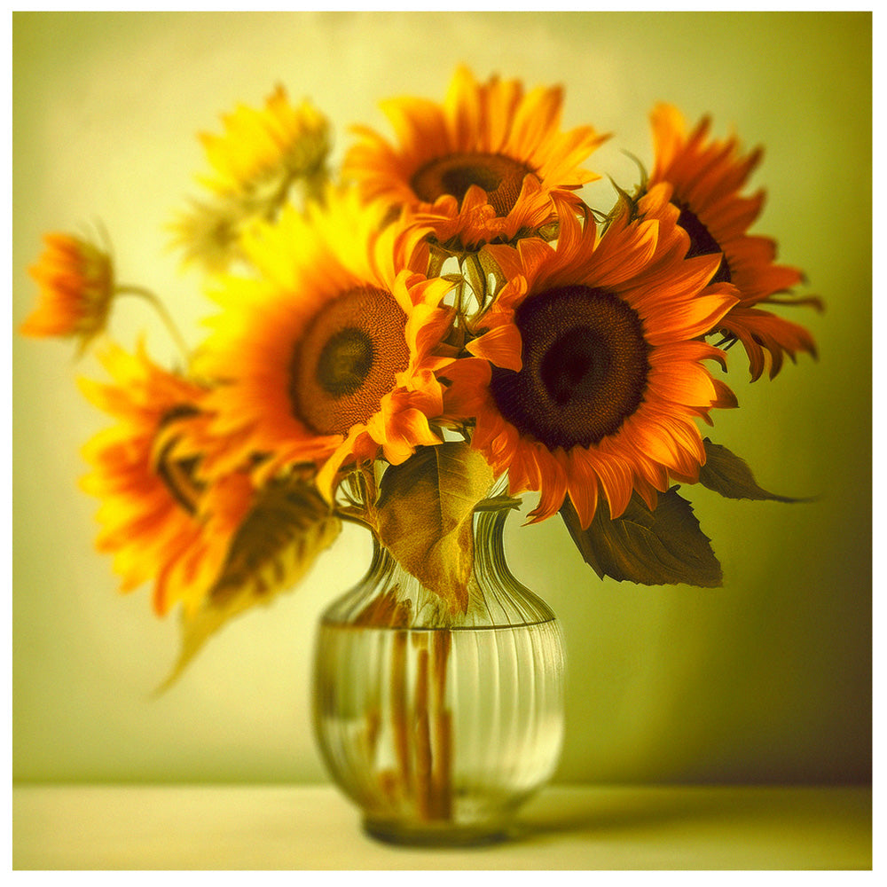 Sunny Sunflowers print