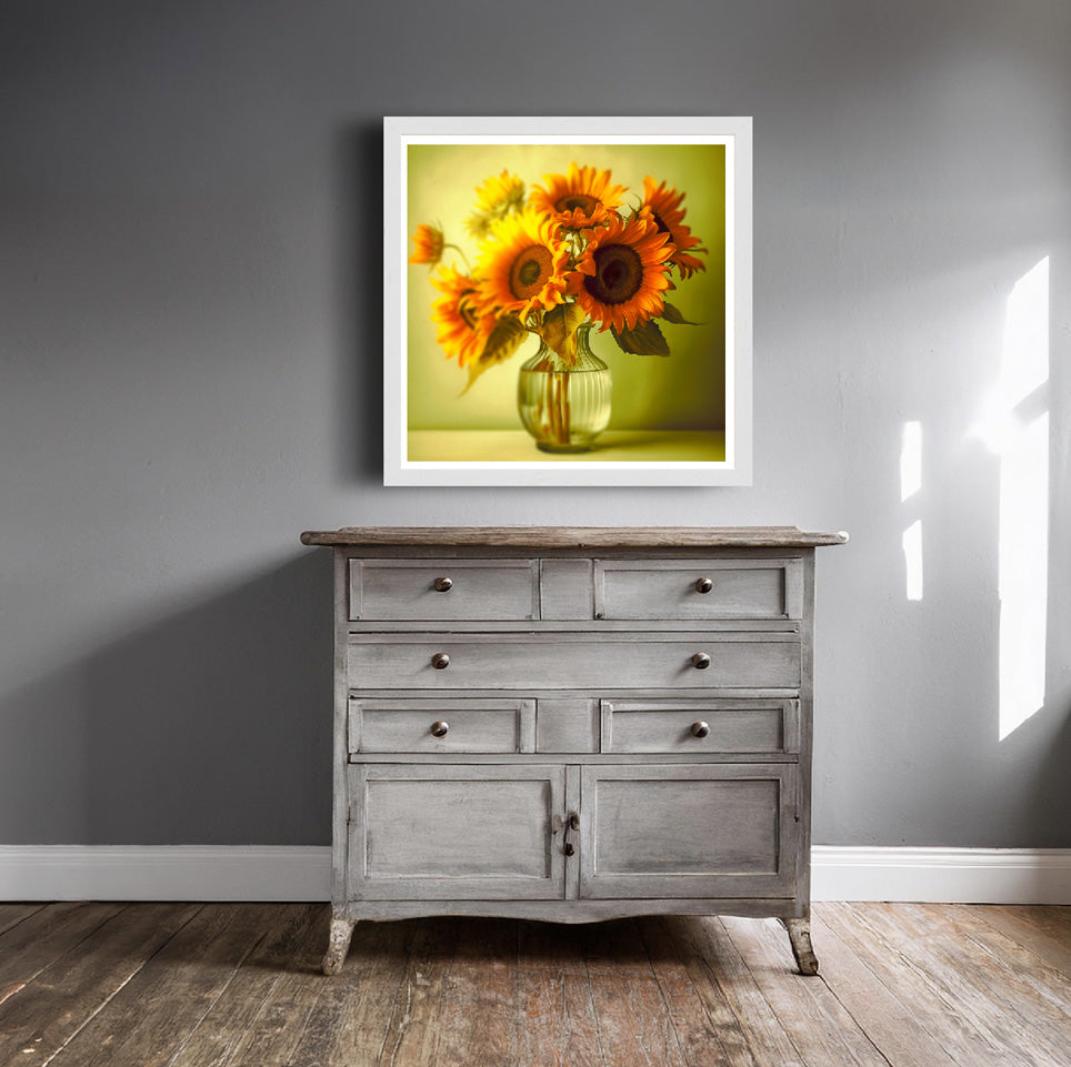 Sunny Sunflowers print