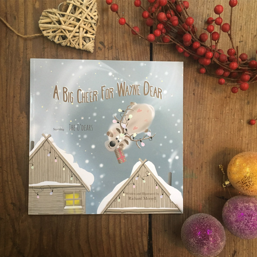 A Big Cheer For Wayne Dear book | Christmas